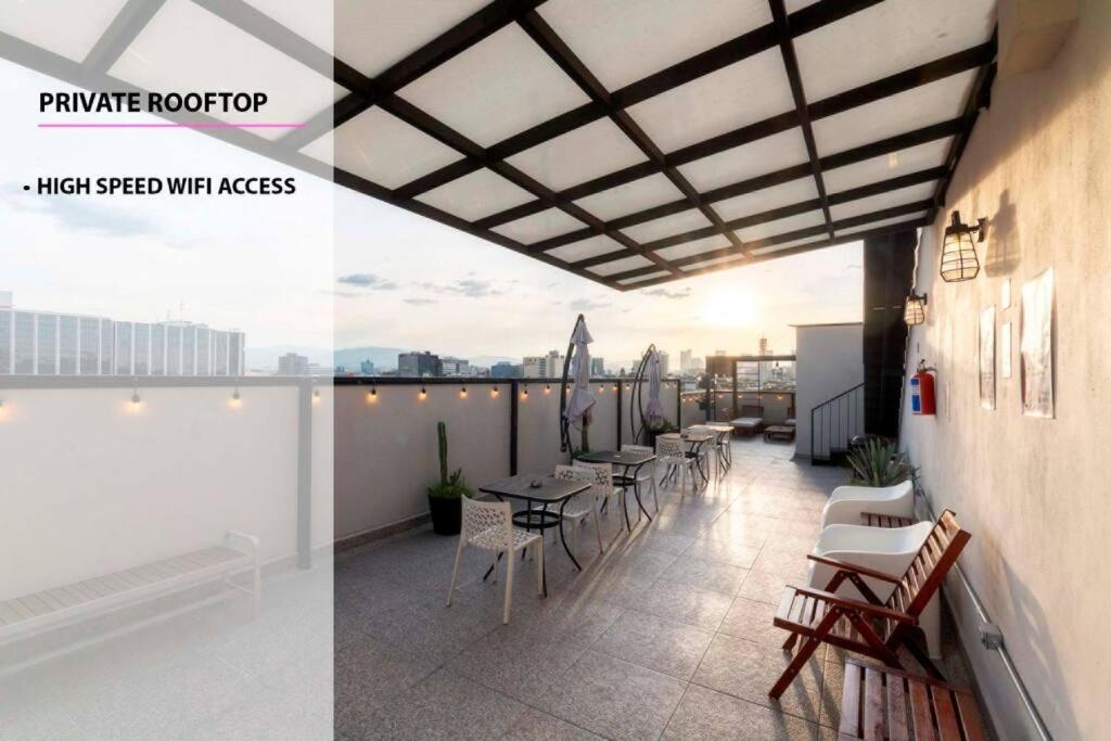 406 Location 2bdrm 2baths Ac Rooftop Casa de Férias Cidade do México